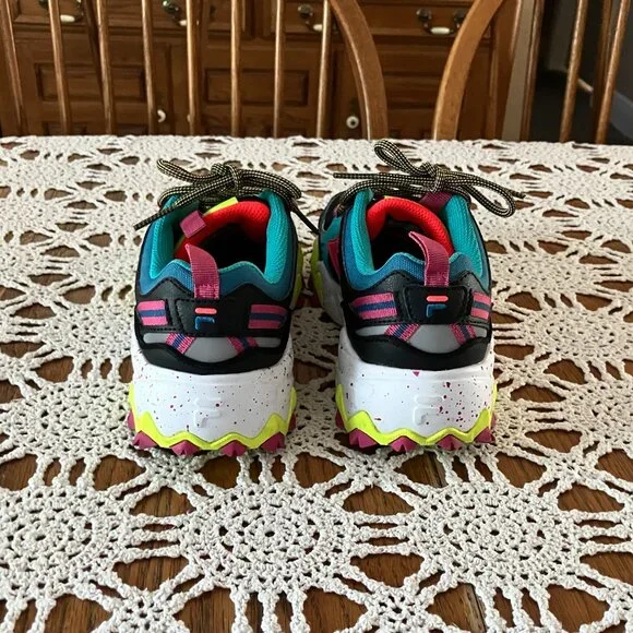 Women’s Sz. 9.5 Fila Oakmont TR Lace-Up Athletic Shoes Sneakers 80’s/90’s Retro - Picture 4 of 8